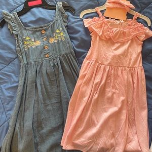 Girls dresses 8/10